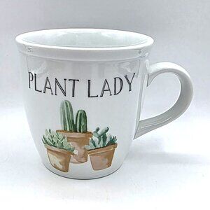 PLANT LADY Large Mug Collins Original Plant Lovers Gift Coffee Mug Tea Cup 16 oz